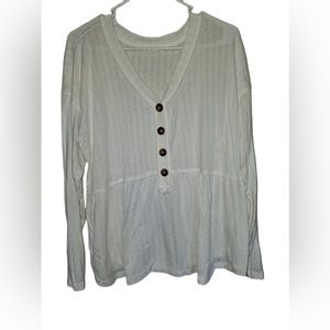 🌟 2 For $15 🌟 Maurice’s V-Neck Longsleeve Peplum Sweater